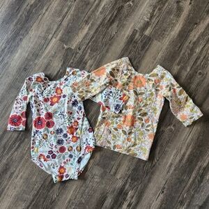Momma's Little Munchkin Boutique Floral Shirt Bundle